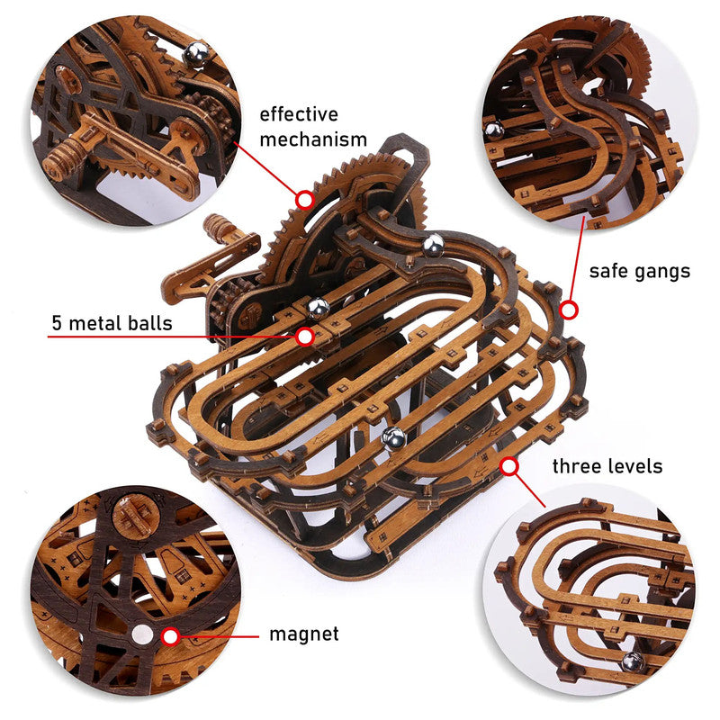 Marble Run mini, Wooden City