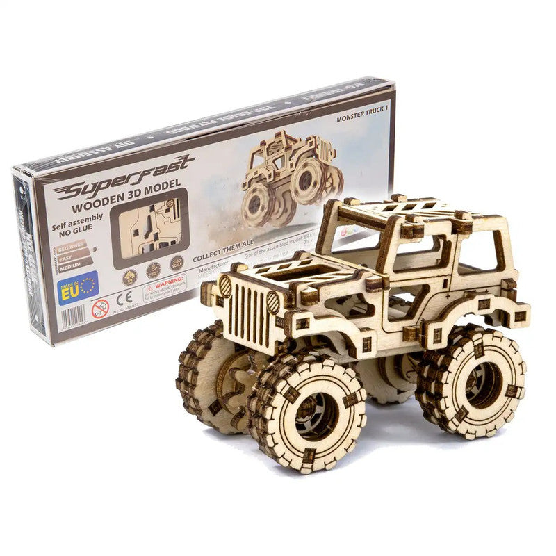 Monster Truck 1, Wooden City