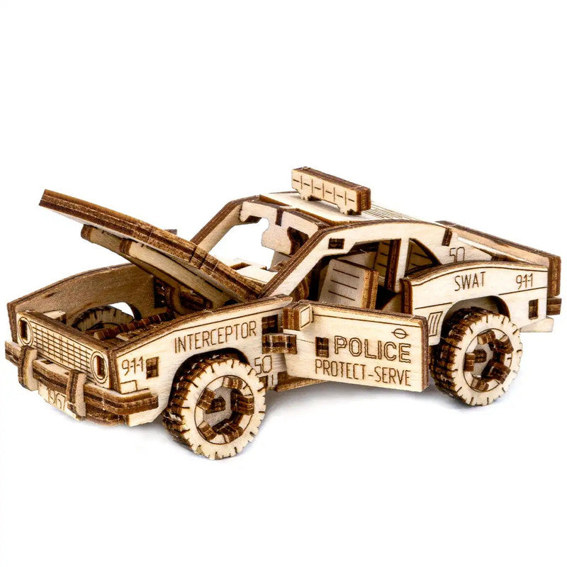 Police Car, Wooden City