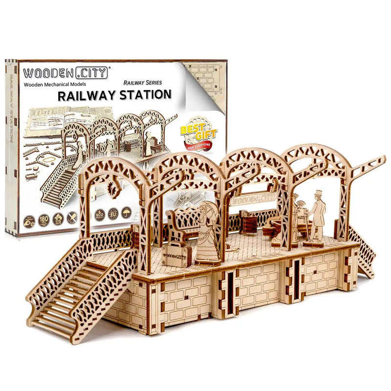 Railway station, Wooden City