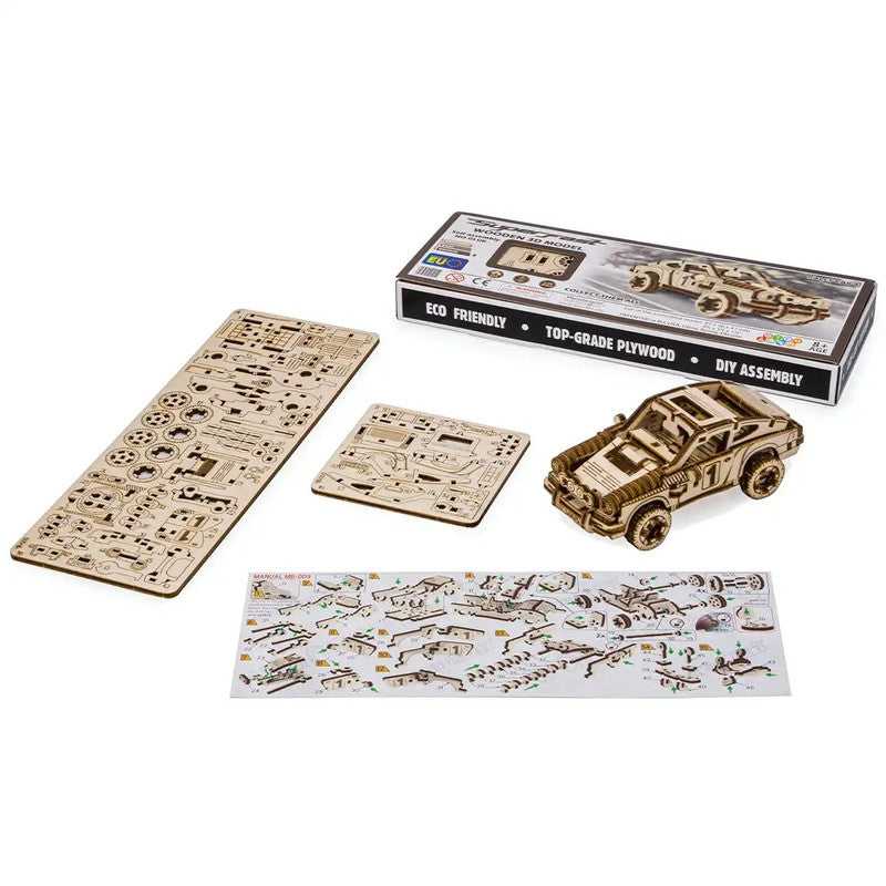 Rally Car 4, Wooden City