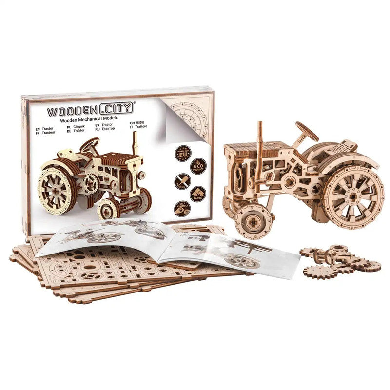Tractor, Wooden City