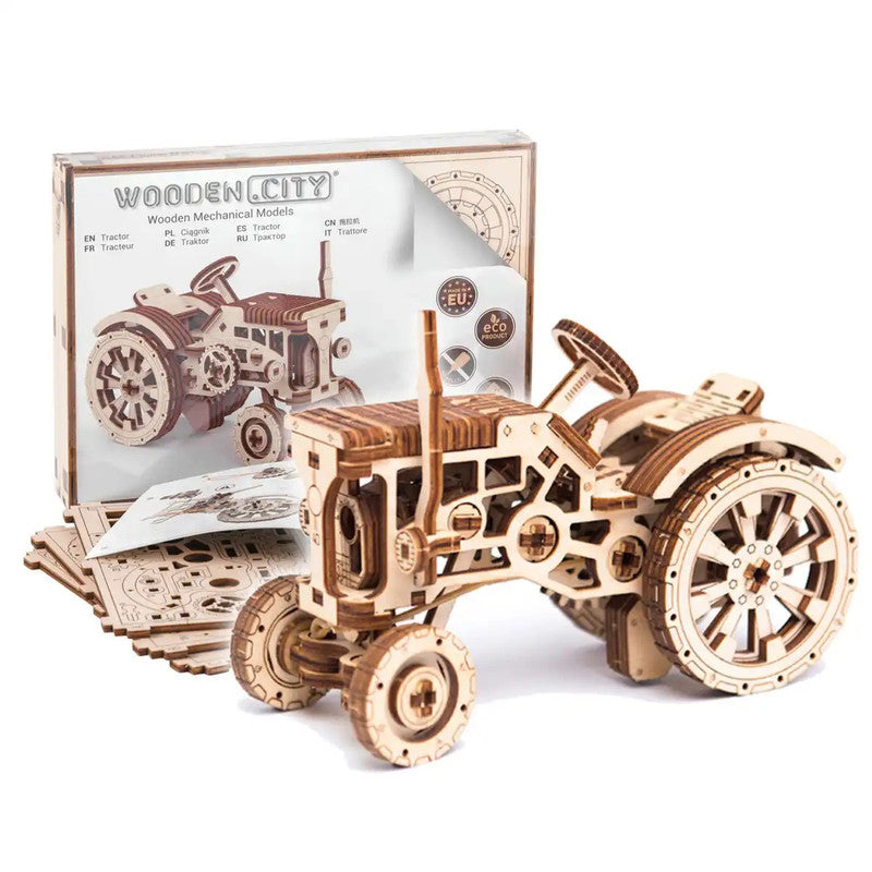 Tractor, Wooden City
