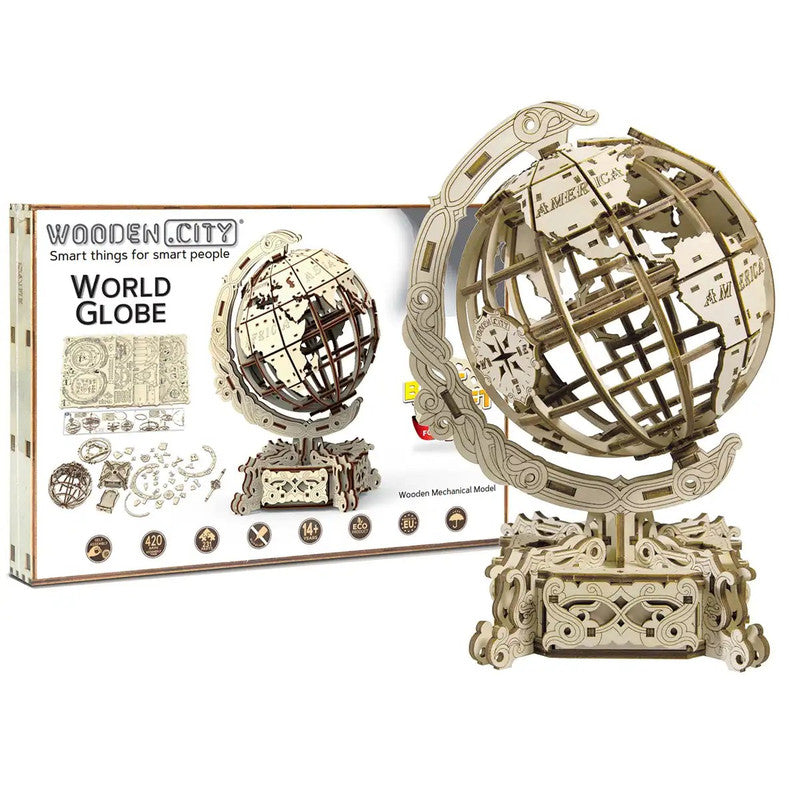 World Globe, Wooden City